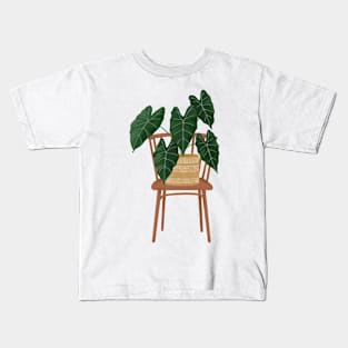 Philodendron Plant Kids T-Shirt